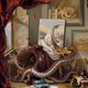 Illustration for article titled If an Octopus Can Paint This Well, Why Isnt He Making 8 Works At Once?